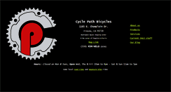 Desktop Screenshot of cyclepathbicycles.net